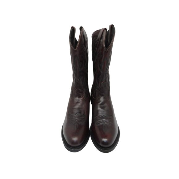 Laredo Men's 10" Birchwood Round Toe Western Boots 68458 Black-Cherry Size 9D - Picture 2 of 8